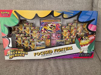 Pokémon Ascended Heroes Focused Fighters Premium Collection
