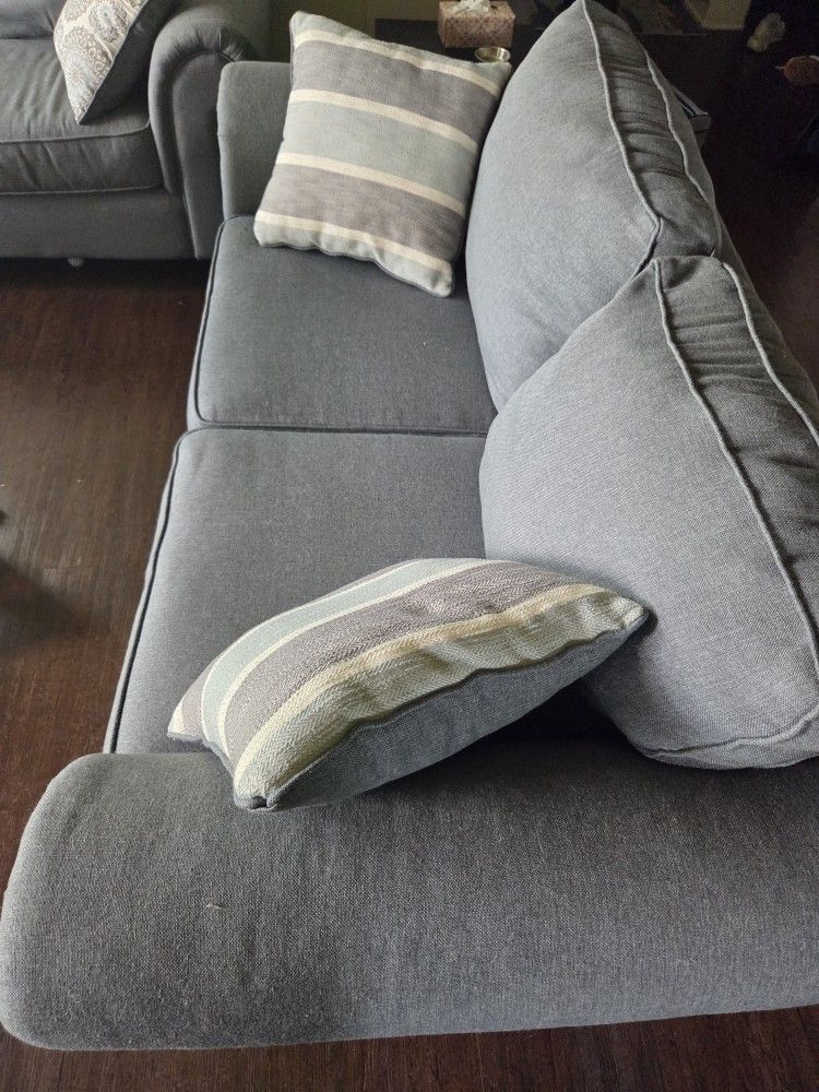 Matching Gray Couch