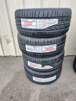 New 245/35/20 Bridgestone Potenza RE050A price is firm 