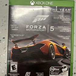 Forza Motorsport 5 Xbox One 