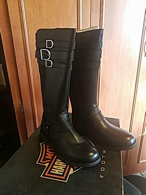 Harley Davidson women's Lynette boots size 8