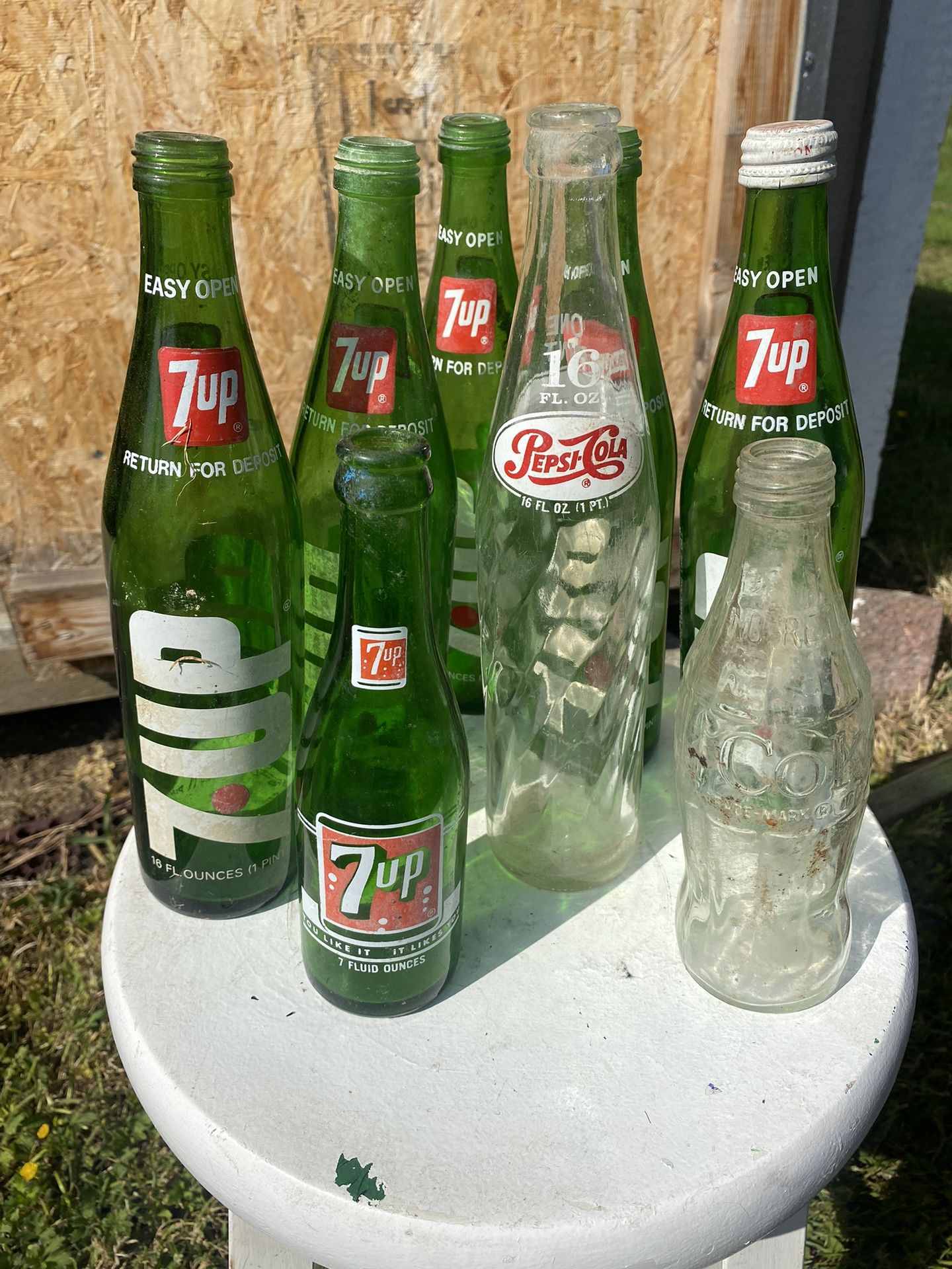 Old Soda Bottles