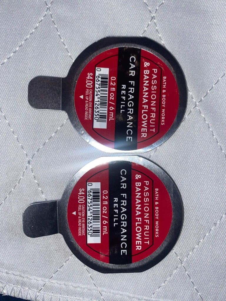 Brand New BATH And Body Car Visor Refills