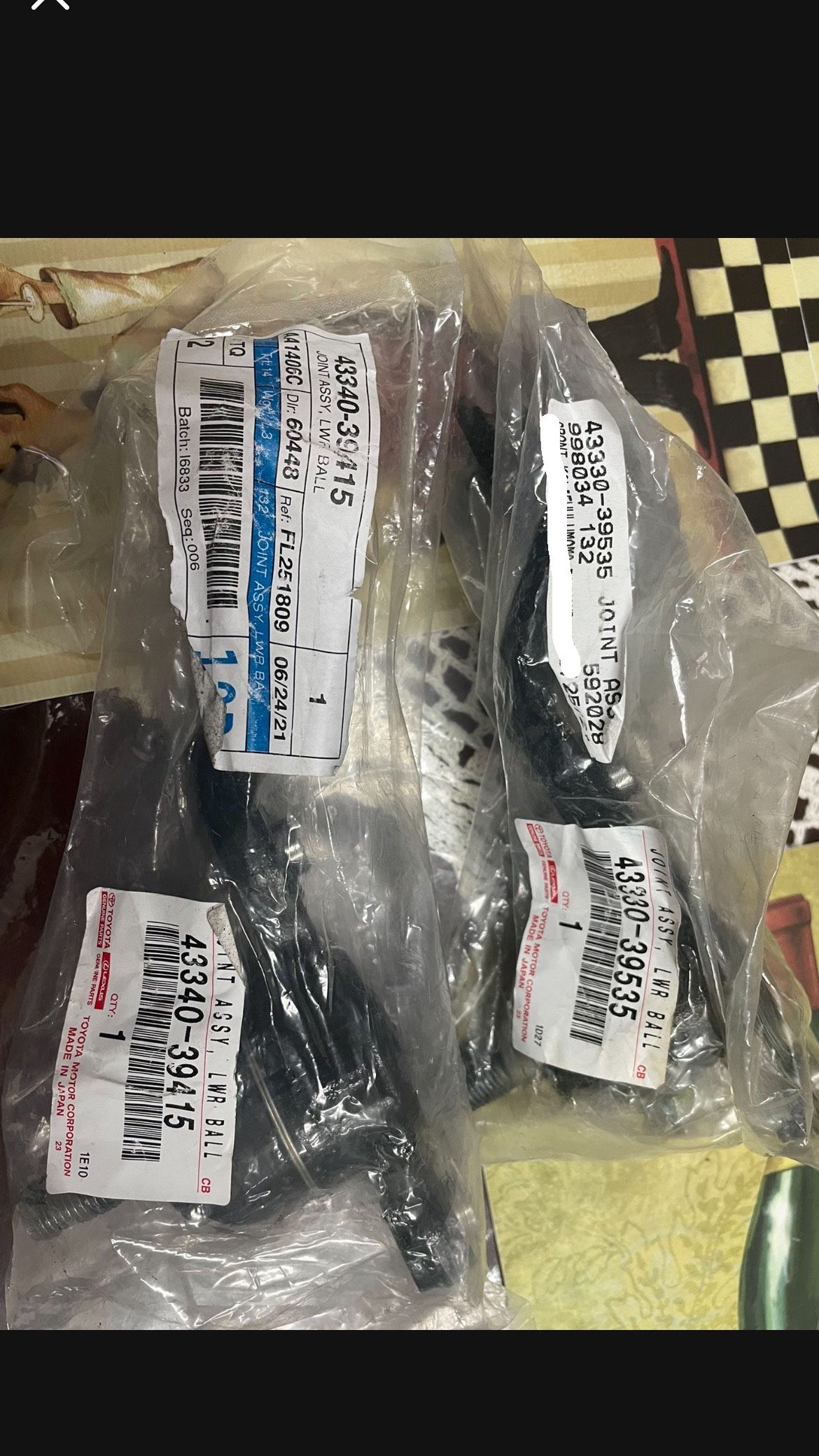 98-02 Lexus Ball Joint