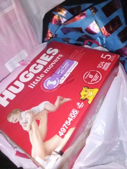 Huggies size 5 & 7