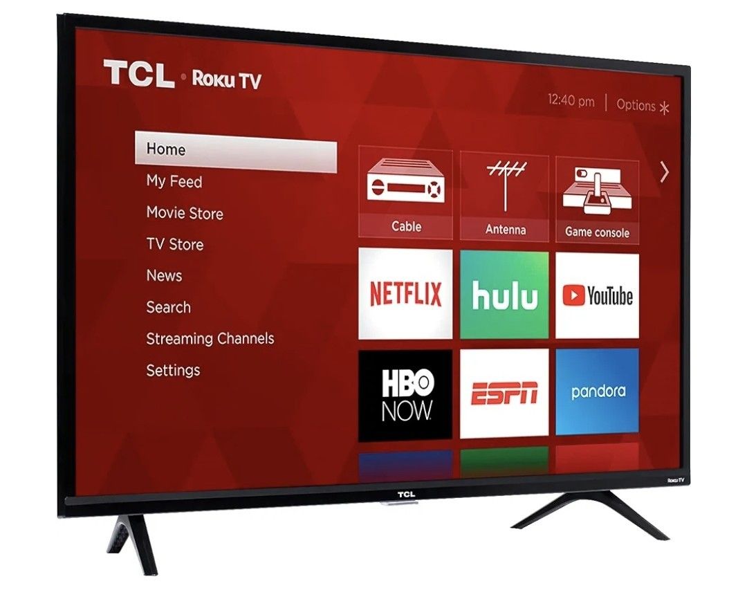 TCL 49” CLASS 3-SERIES FHD LED ROKU SMART TV - 49S325