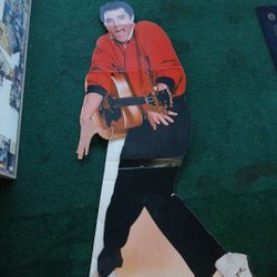 Antique Elvis Presley Cutout