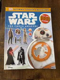 Star Wars: The Force Awakens Ultimate Sticker Collection Book NEW
