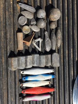 Fishing weights – pure lead