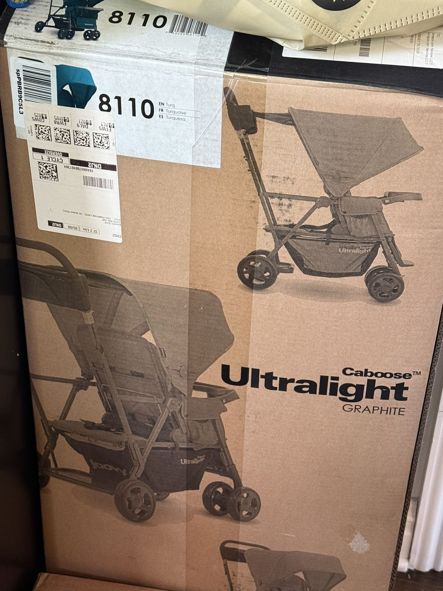 New In Box Joovy Double Stroller