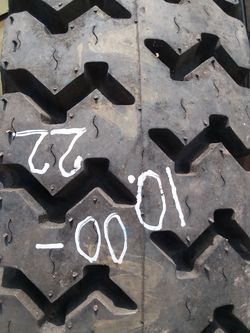 10.00-22 one very good tire for sale