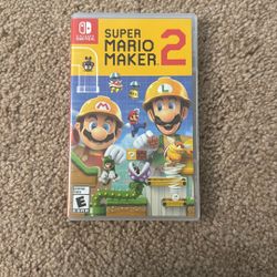 Super Mario Maker 2 Nintendo Switch Game