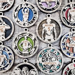Personalized Sports Ornaments 