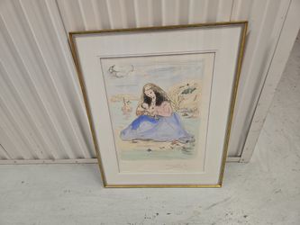 Madonna & Child Salvador Dali Signed