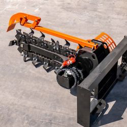 Trencher Attachment Full Skid Steer 