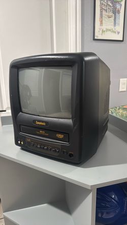 Symphonic CRT TV VHS Combo Unit