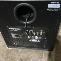 Klipsch R-10sw Subwoofer. 10” Sub 