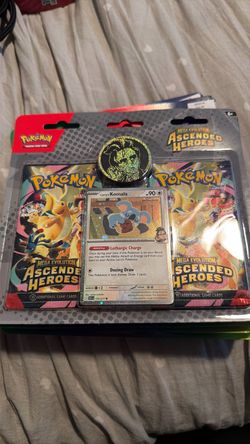 Ascended heroes and phantasmal flames mega evolution blister packs