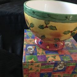 Christmas Candy Bowl by Sango  