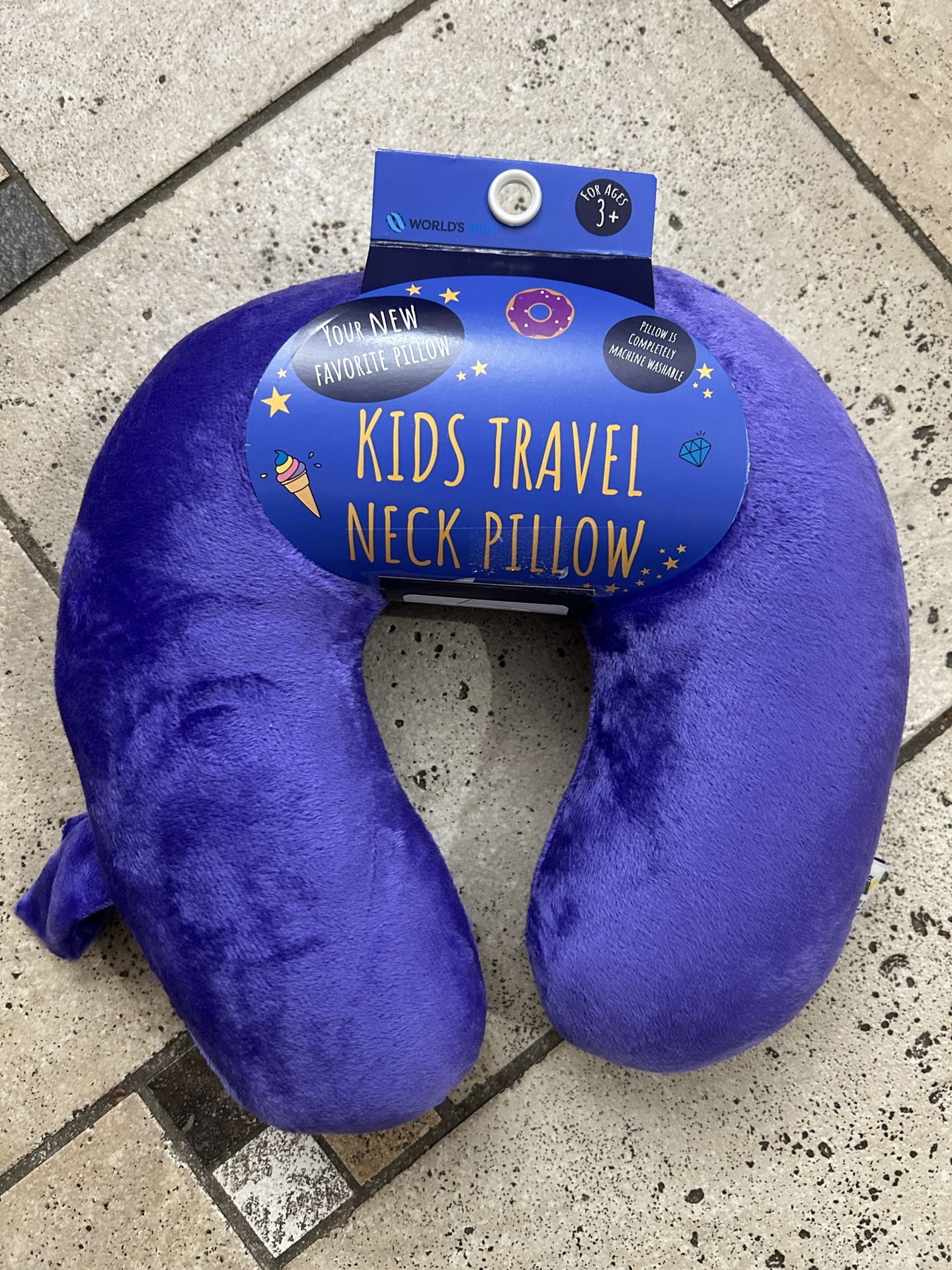 NWT kids travel neck pillow