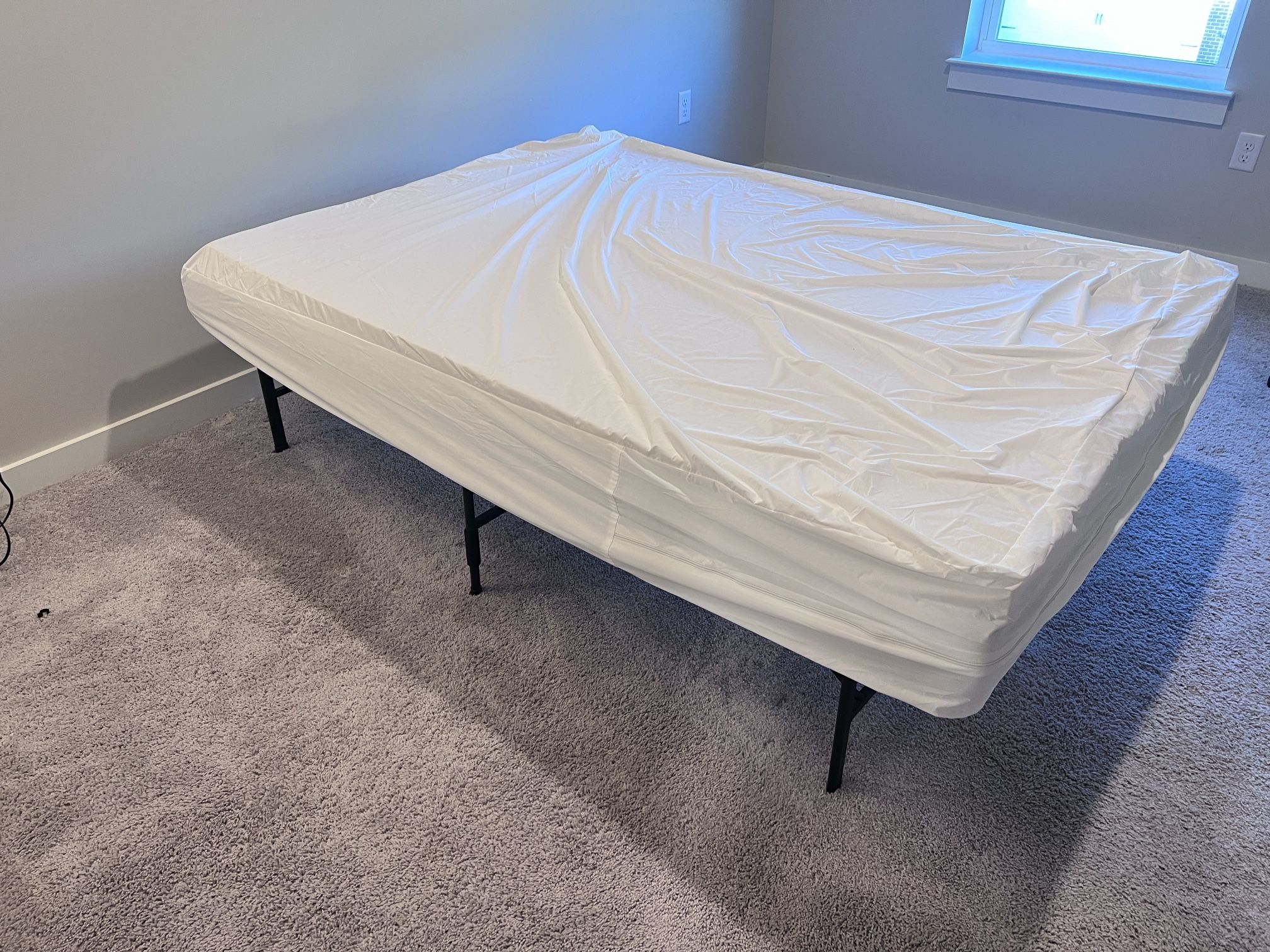 Full Size Mattress with Bed Frame