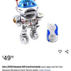 OMURA Robot Series | Dancing Robot w/Remote Control 11.8 in. Height
