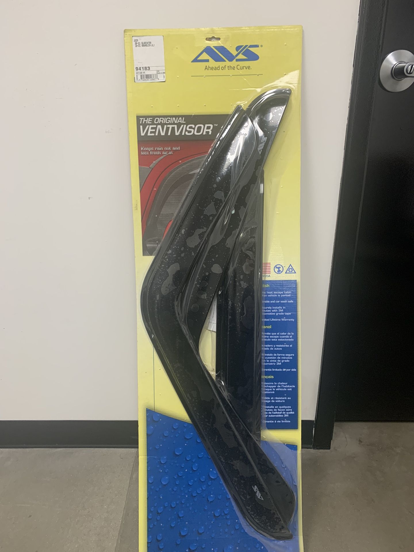 Gladiator And JL Vent Visors 