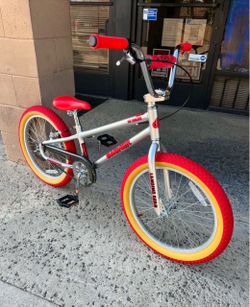 SE Bikes Basher 20" BMX Bike  Silver