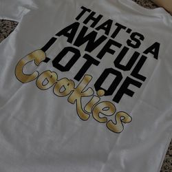 Awful lot of cough syrup/ cookies 