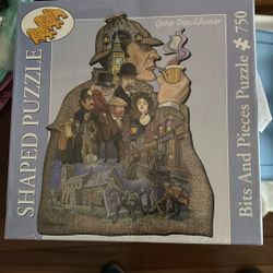 Sherlock Holmes Shaped Puzzle 750 Pieces