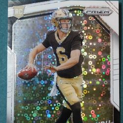 Tyler Shough Rookie Panani Prizm White Disco