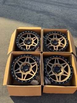 6x135 18” Method MR312 Wheels Bronze Wheels 6x135 Off-Road Rims New Ford F-150 Raptor