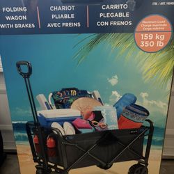 Mac Folding Wagon With Brakes