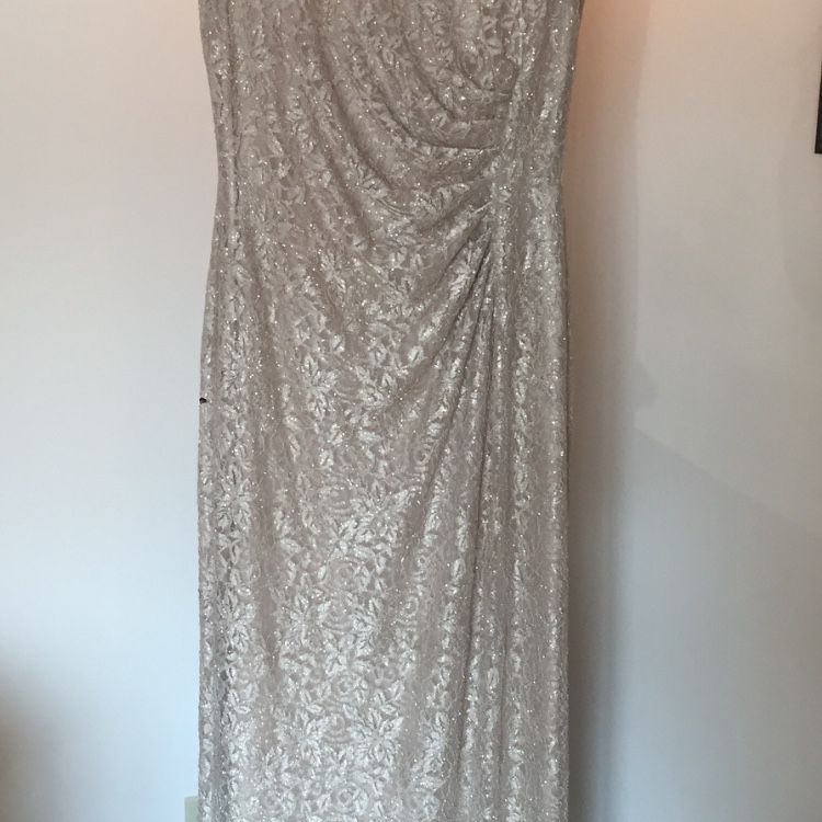 Champagne Gold Gown - Size 8
