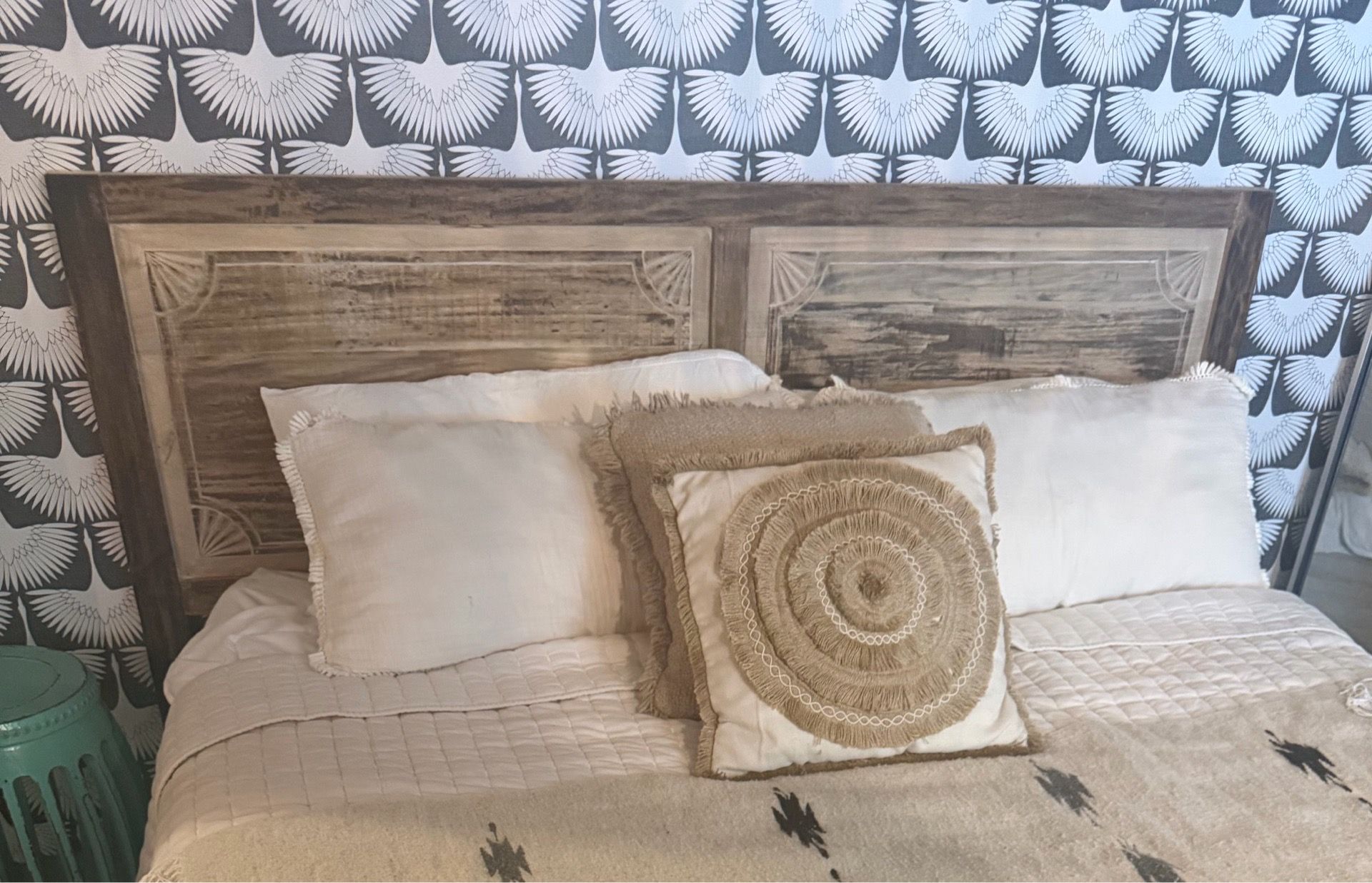Headboard solid wood