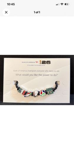 Bank of America FIFA World Cup 26 Mexico (MEX) Braided Cord Charm Bracelet