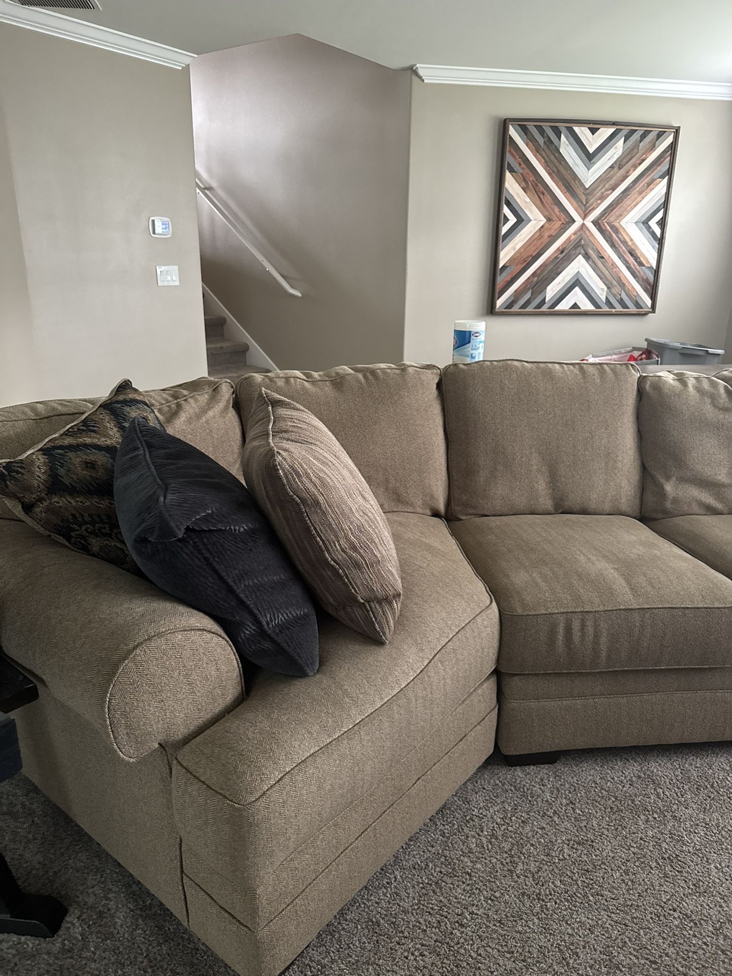 Large sectional couch - Seats At Least 7