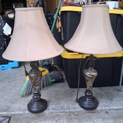 Night Stand Lamps (2) 