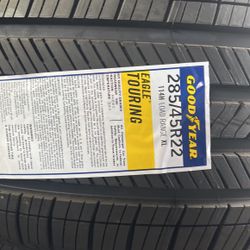 285/45/22 Goodyear Eagle Touring