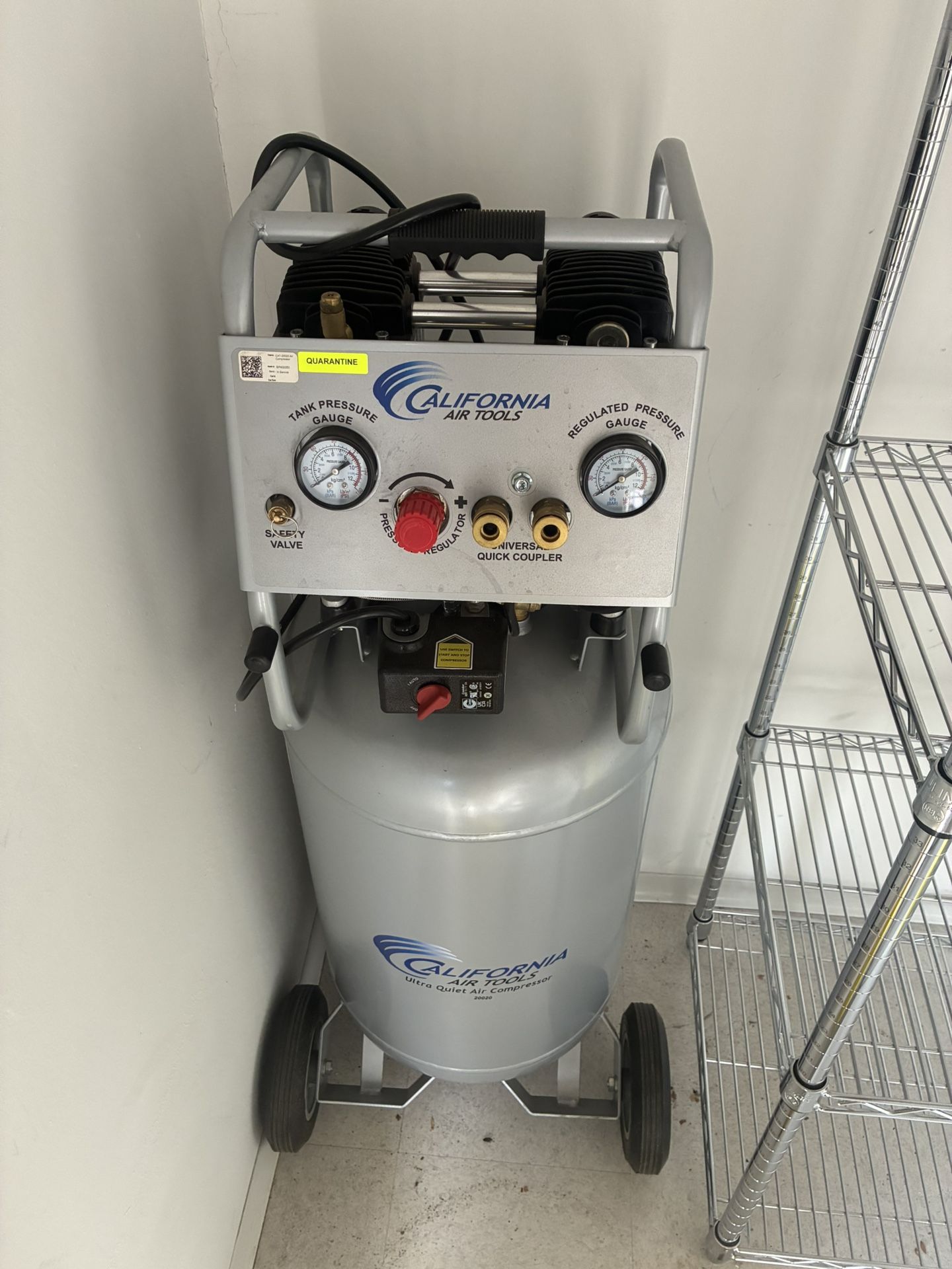 California Air Tools Ultra Quiet & Oil Free Air Compressor 