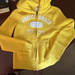 Abercrombie Zip Up Sweatshirt - Kids Size Medium