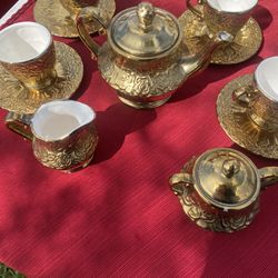 Gold Tea Set