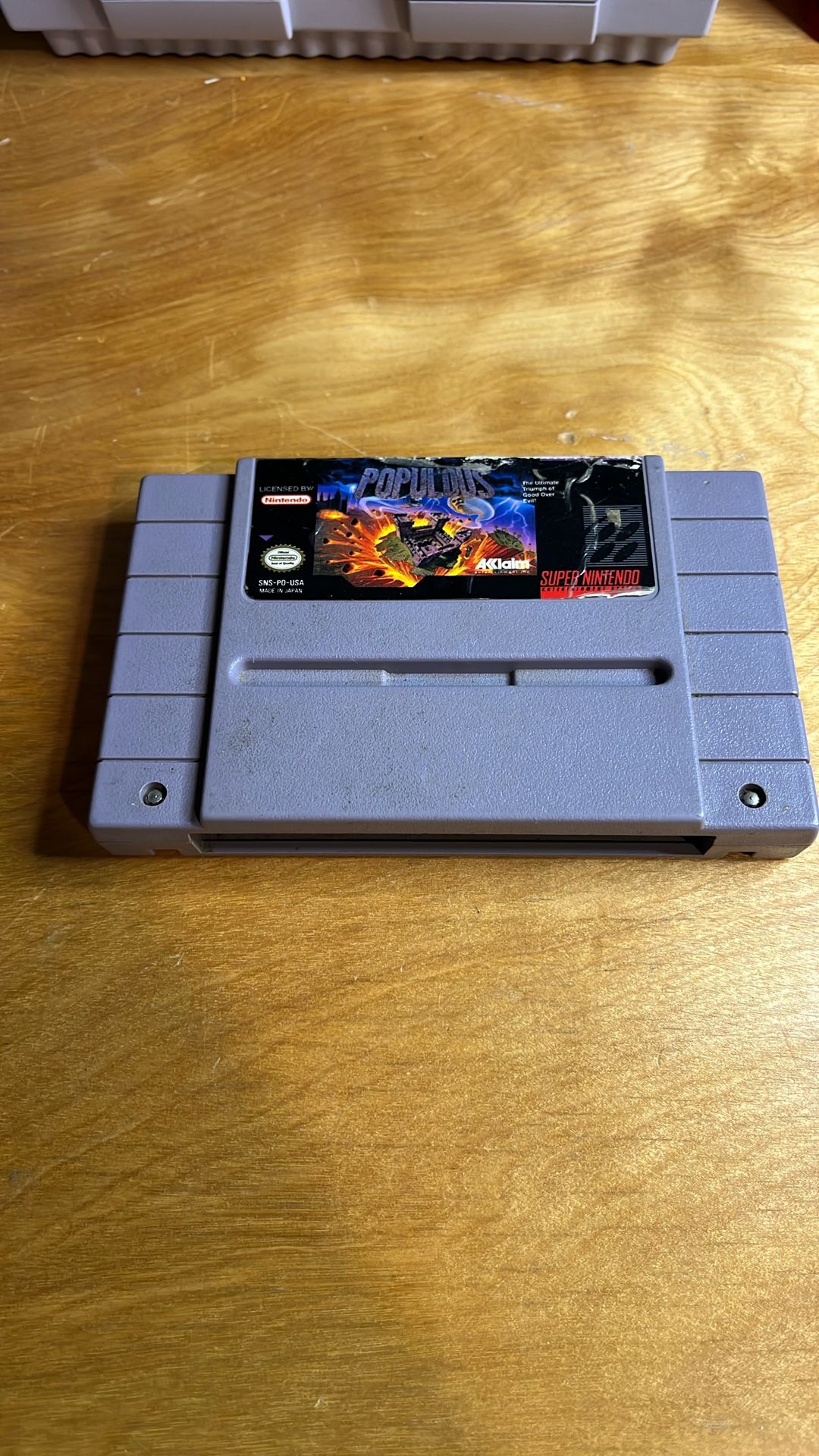 Super Nintendo / SNES - Populous