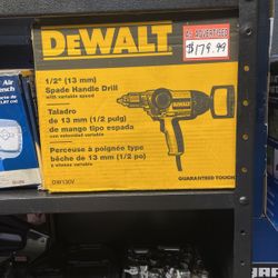 Dewalt Spade Handle Drill