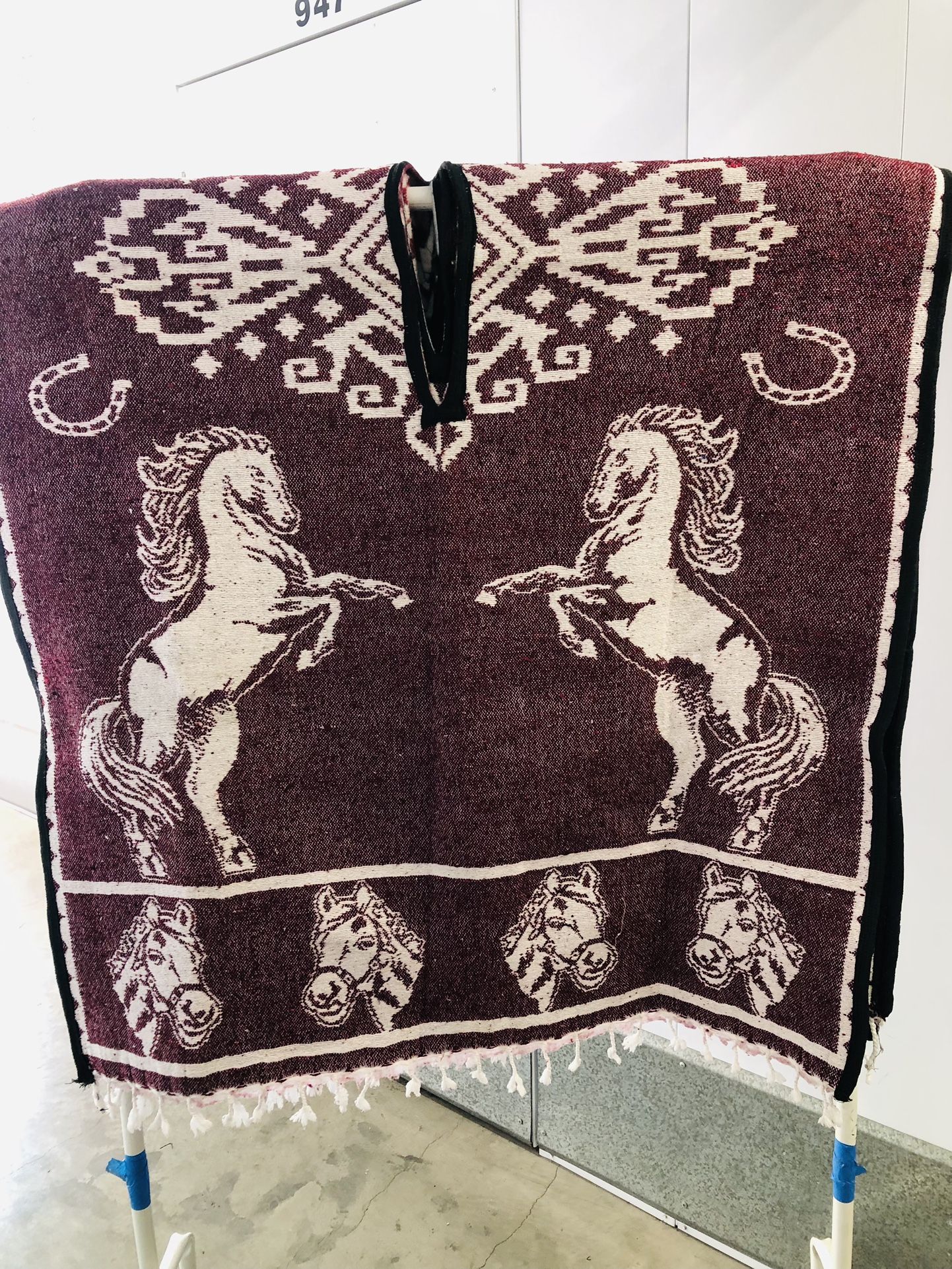 GABAN ZARAPES SARAPE PONCHO 