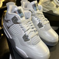 JRDN GSB AJ RETRO 4-GY/BL/GY kids size 3.5y