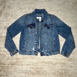 Abercrombie & fitch Blue denim jacket women’s 