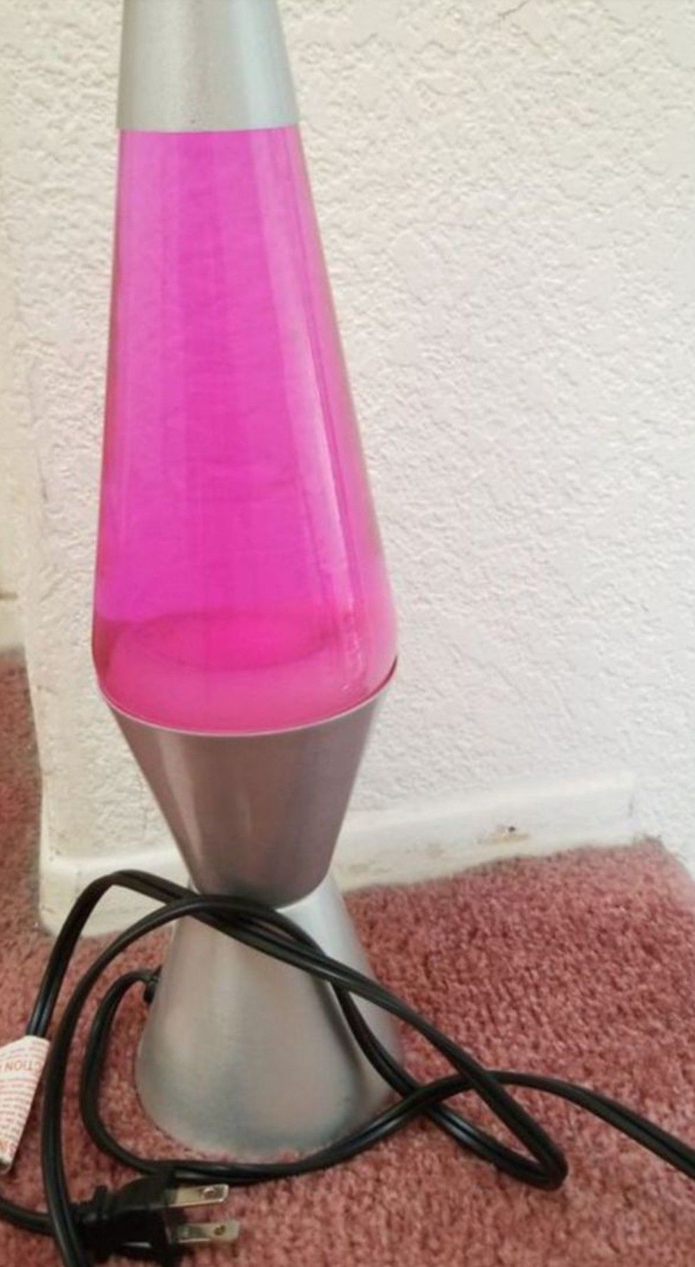 Pink lava lamp