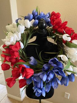 Patriotic Wreath Huge