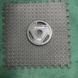 Cap Olympic Grip Weight Plate 10 Lb